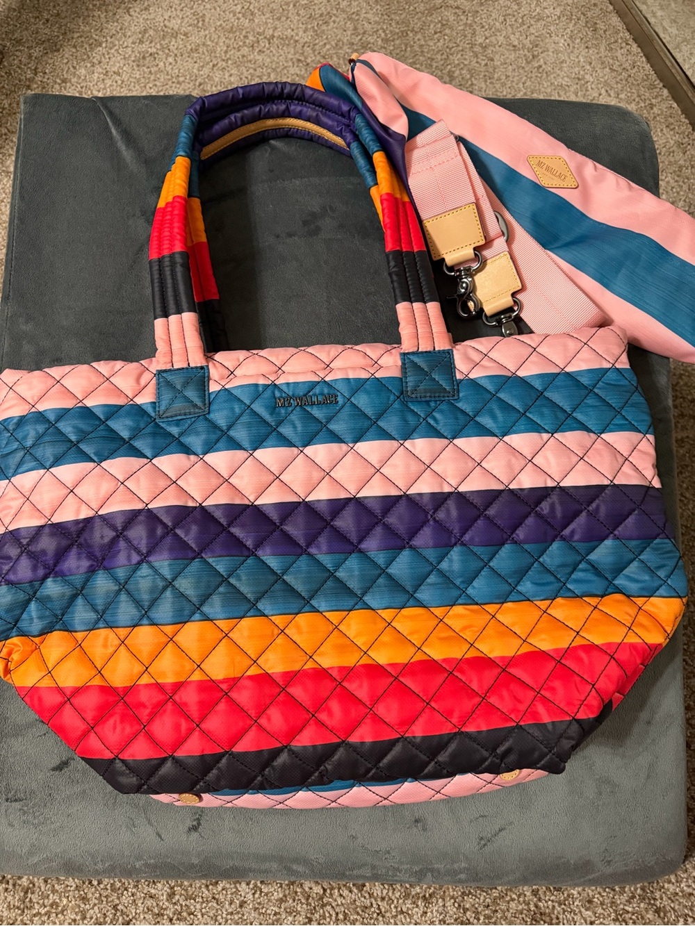 MZ Wallace limited edition metro tote deluxe